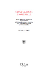 Artículo, Dal pneuma ermetico allo Spirito cristiano, Pisa University Press