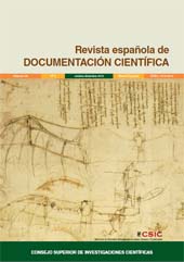 Fascicolo, Revista española de documentación científica : 38, 4, 2015, CSIC, Consejo Superior de Investigaciones Científicas