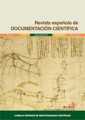 Heft, Revista española de documentación científica : 38, 4, 2015, CSIC, Consejo Superior de Investigaciones Científicas