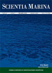 Issue, Scientia marina : 79, 4, 2015, CSIC, Consejo Superior de Investigaciones Científicas