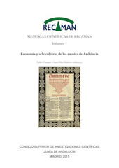 E-book, Memorias científicas de RECAMAN : vol. 1 : economía y selviculturas de los montes de Andalucía, CSIC, Consejo Superior de Investigaciones Científicas
