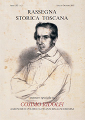 Issue, Rassegna storica toscana : LXI, 2, 2015, L.S. Olschki