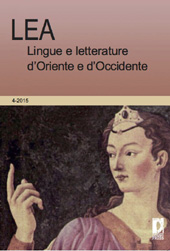 Fascicule, LEA : Lingue e Letterature d'Oriente e d'Occidente : 4, 2015, Firenze University Press