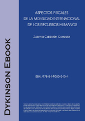 eBook, Aspectos fiscales de la movilidad internacional de los recursos humanos, Calderón Corredor, Zulema, Dykinson