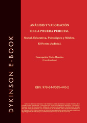 E-book, Análisis y valoración de la prueba pericial : social, educativa, psicológica y médica : el perito judicial, Dykinson