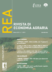 Issue, Rivista di economia agraria : LXX, 1, 2015, Firenze University Press