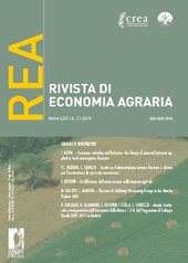 Fascículo, Rivista di economia agraria : LXX, 2, 2015, Firenze University Press