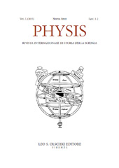 Fascículo, Physis : rivista internazionale di storia della scienza : L, 1/2, 2015, L.S. Olschki