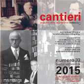 Fascicule, Cantieri : 33, 2015, Biblohaus