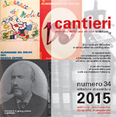 Fascicolo, Cantieri : 34, 2015, Biblohaus