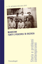 Artículo, Manicomi : per una storia sociale e culturale, Franco Angeli