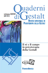Article, Il sé e il campo in psicoterapia della Gestalt, Franco Angeli