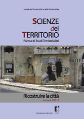 Issue, Scienze del Territorio : rivista di Studi Territorialisti : 3, 2015, Firenze University Press
