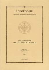 Articolo, Relazione del presidente dei Georgofili, Polistampa