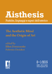 Issue, Aisthesis : pratiche, linguaggi e saperi dell'estetico : VIII, 1, 2015, Firenze University Press