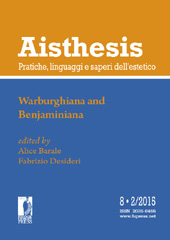 Heft, Aisthesis : pratiche, linguaggi e saperi dell'estetico : VIII, 2, 2015, Firenze University Press