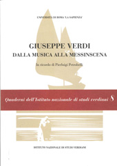 Kapitel, La regia prima della regia, Istituto nazionale studi verdiani : Fondazione Teatro regio di Parma