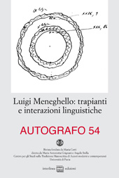 Articolo, Quasi esclusivamente per via di levare : strategie di stile e di correzione nei Piccoli maestri di Luigi Meneghello, Interlinea