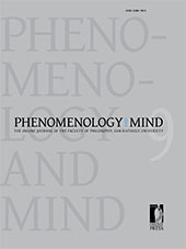Issue, Phenomenology and Mind : 9, 2, 2015, Firenze University Press