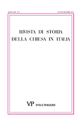 Fascículo, Rivista di storia della Chiesa in Italia : 2, 2015, Vita e Pensiero