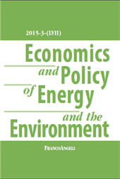 Fascicule, Economics and Policy of Energy and Environment : 3, 2015, Franco Angeli