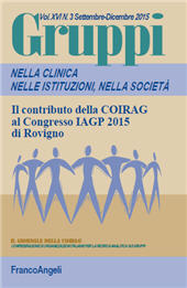 Artículo, Reportage dal Network italiano per la ricerca empirica sui gruppi psicodinamici : Rete o Matrice?, Franco Angeli