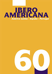 Issue, Iberoamericana : América Latina ; España ; Portugal : 60, 4, 2015, Iberoamericana Vervuert