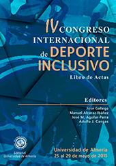 E-book, IV congreso internacional de deporte inclusivo : libro de actas, Universidad de Almería