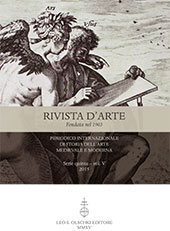 Fascicule, Rivista d'arte : periodico internazionale di Storia dell'arte Medievale e Moderna : serie quinta : V, 2015, L.S. Olschki