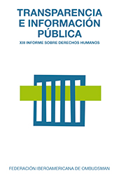 E-book, Transparencia e información pública : XIII Informe sobre derechos humanos, Trama Editorial