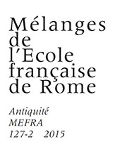 Article, Dal territorio di Roccagloriosa all'Ager Buxentinus, École française de Rome