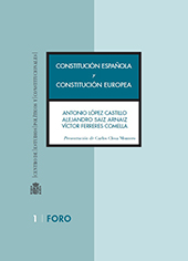 Chapter, La Constitución española ante la cláusula de primacía del Derecho de la Unión Europea : un comentario a la Declaración 1/2004 del Tribunal Constitucional, Centro de Estudios Políticos y Constitucionales