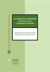 E-book, Las competencias en inmigración del Estado y las Comunidades Autónomas, Montilla Martos, José Antonio, Centro de Estudios Políticos y Constitucionales