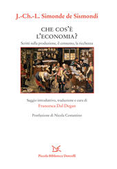 E-book, Che cos'è l'economia?, de Sismondi, Simonde, Donzelli Editore