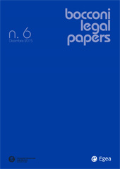 Fascicolo, Bocconi Legal Papers : 6, 6, 2015, Egea