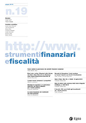 Fascículo, Strumenti finanziari e fiscalità : 19, 2,  2015, Egea