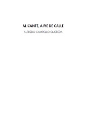 E-book, Alicante a pie de calle, Campello Quereda, Alfredo, Editorial Sargantana