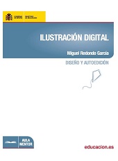 E-book, Ilustración digital : diseño y autoedición, Redondo García, Miguel, Ministerio de Educación, Cultura y Deporte