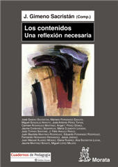 eBook, Los contenidos : una reflexión necesaria, Ediciones Morata