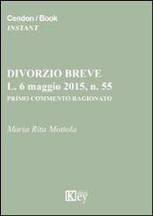 E-book, Divorzio breve : L. 6 maggio 2015, n. 55 : primo commento ragionato, Key editore