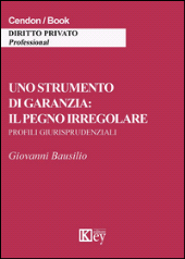 E-book, Uno strumento di garanzia : il pegno irregolare : profili giurisprudenziali, Bausilio, Giovanni, Key editore