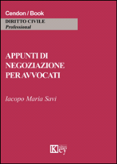 E-book, Appunti di negoziazione per avvocati, Key editore