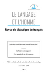 eBook, Quelle place pour la littérature en classe de langue-culture ? : De l'histoire de l'enseignement d'une langue à celle des plurilinguismes : 2009 44.1., EME Editions
