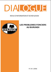 E-book, Les problèmes fonciers au Burundi, EME Editions