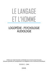 eBook, Aspects développementaux du langage oral et du langage écrit : 2004 39.2., EME Editions
