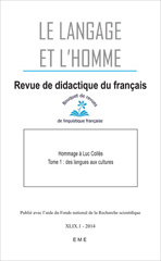 eBook, Hommage à Luc Collès : Tome 1 : Des langues aux cultures 2014 49.1., EME Editions