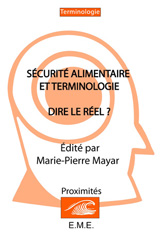 E-book, Sécurité alimentaire et terminologie : Dire le réel ?, EME Editions