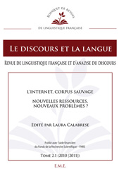 E-book, L'Internet, corpus sauvage : Nouvelles ressources, Nouveaux problemes ?, EME Editions