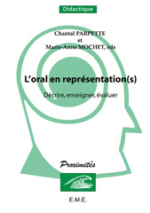 E-book, L'oral en représentation(s) : Décrire, enseigner, évaluer, EME Editions