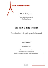 E-book, La voix d'une femme : Contribution à la paix pour le Burundi, EME Editions
